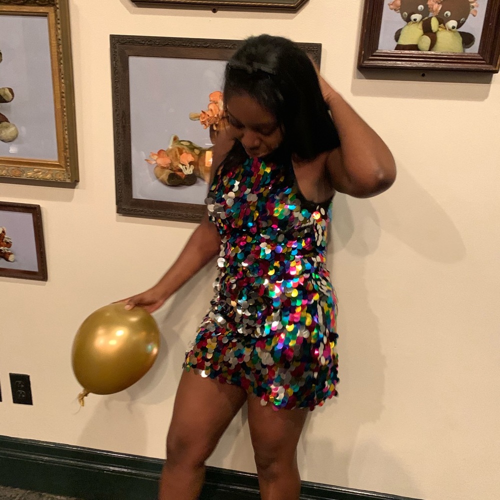 Sequin/ Sparkly Nasty Gal Dress